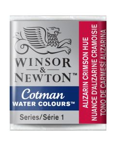 Winsor & Newton Cotman Watercolour Paint Alizarin Crimson Hue Half Pan