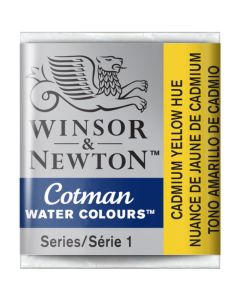 Winsor & Newton Cotman Watercolour Paint Cadmium Yellow Hue Half Pan