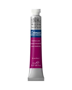 Winsor & Newton Cotman Watercolour Paint Tube Purple Lake 8ml DISCONTINUED