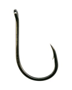 Mustad Black Nickel Chinu Eyed Hooks 10019NP-BN 8 12pk