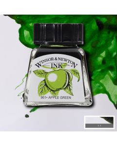Winsor & Newton Drawing Ink Apple Green 14ml