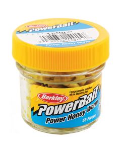 Berkley Powerbait Power Honey Worms Yellow 25mm