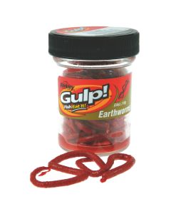 Berkley Gulp Earthworm Red Wiggler 100mm
