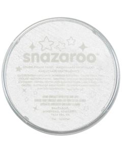 Snazaroo Sparkle Colour Face Paint White 18ml