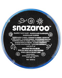 Snazaroo Classic Colour Face Paint Black 75ml