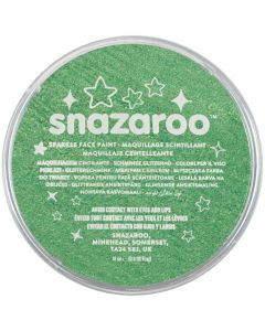 Snazaroo Sparkle Colour Face Paint Pale Green 18ml