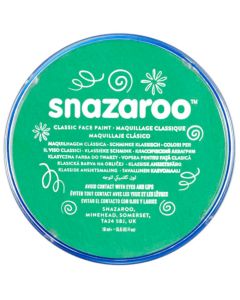 Snazaroo Classic Colour Face Paint Bright Green 18ml