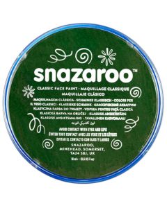 Snazaroo Classic Colour Face Paint Dark Green 18ml