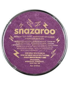 Snazaroo Metallic Colour Face Paint Electric Purple 18ml