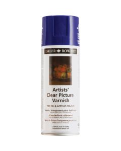 Daler Rowney Artists Clear Picture Varnish Aerosole 400ml