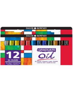 Daler Rowney Graduate Oil Paint Set 22ml 12pk