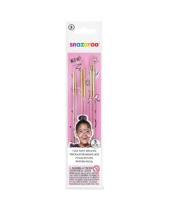 Snazaroo Pink Starter Brushes