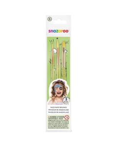 Snazaroo Green Starter Brushes