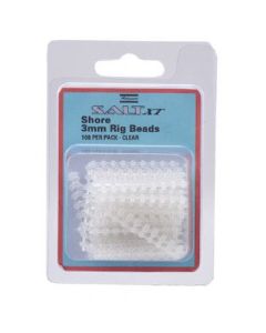 Shakespeare Salt Shore Rig Beads 3mm Clear 100pk