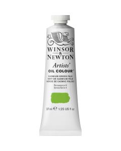 Winsor & Newton Artists Oil Colour Paint Tube Series 4 Cadmium Green Pale 37ml