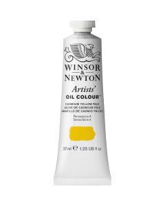 Winsor & Newton Artists Oil Colour Paint Tube Series 4 Cadmium Yellow Pale 37ml