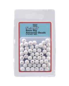 Shakespeare Salt Rig Attractor Beads 8mm White 50pk