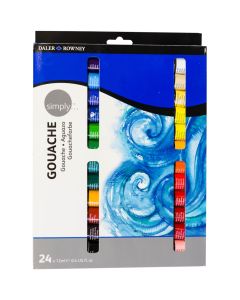 Daler Rowney Simply Gouache Paint 12ml 24pk