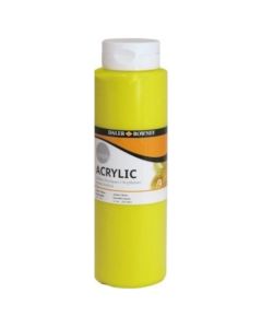 Daler Rowney Simply Acylic Paint 750ml Lemon Yellow