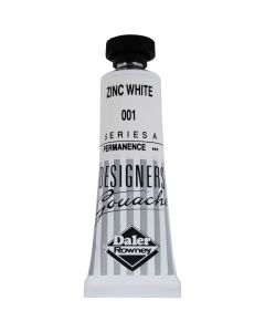 Daler Rowney Designers Gouache Paint 15ml Series A Zinc White