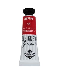 Daler Rowney Designers Gouache Paint 15ml Series C Deep Pink