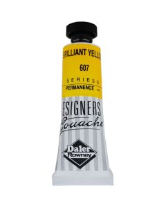 Daler Rowney Designers Gouache Paint 15ml Series B Brilliant Yellow