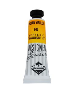 Daler Rowney Designers Gouache Paint 15ml Series C Indian Yellow
