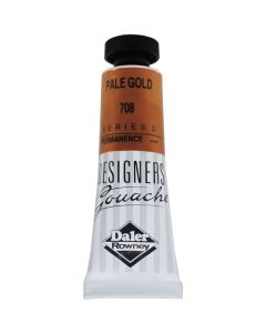 Daler Rowney Designers Gouache Paint 15ml Series D Pale Gold