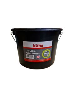 Kana Black Plastic Paint Kettle 5L