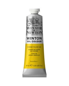 Winsor & Newton Winton Oil Colour Paint Tube Chrome Yellow Hue 37ml