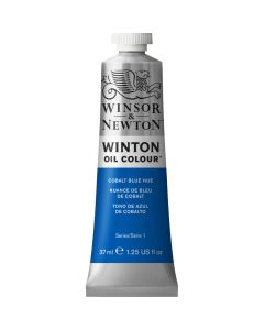 Winsor & Newton Winton Oil Colour Paint Tube Cobalt Blue Hue 37ml