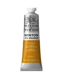 Winsor & Newton Winton Oil Colour Paint Tube Raw Sienna 37ml
