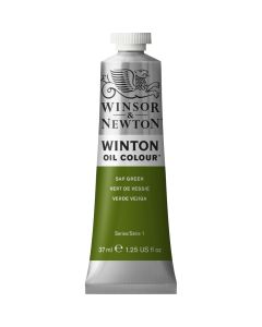 Winsor & Newton Winton Oil Colour Paint Tube Sap Green 37ml
