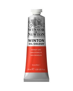 Winsor & Newton Winton Oil Colour Paint Tube Scarlet Lake 37ml