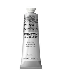 Winsor & Newton Winton Oil Colour Paint Tube Zinc White 37ml