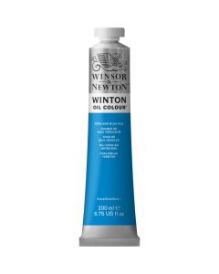 Winsor & Newton Winton Oil Colour Paint Tube Cerulean Blue Hue 200ml