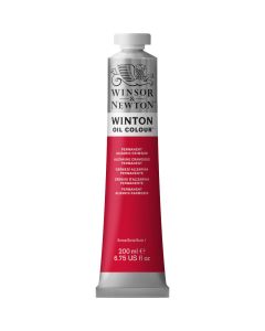 Winsor & Newton Winton Oil Colour Paint Tube Permanent Alizarin Crimson 200ml