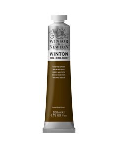 Winsor & Newton Winton Oil Colour Paint Tube Vandyke Brown 200ml