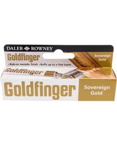 Daler Rowney Goldfinger Rub On Metallic Paste 22ml Sovereign Gold