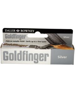 Daler Rowney Goldfinger Rub On Metallic Paste 22ml Silver