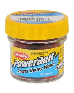 Berkley Powerbait Power Honey Worms Garlic Spring Green 25mm