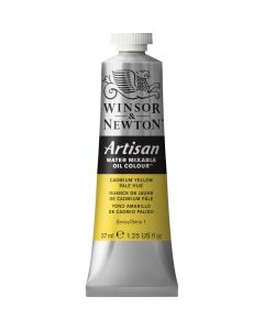 Winsor & Newton Artisan Water Mixable Oil Paint Tube Series 1 Cadmium Yellow Pale Hue 37ml