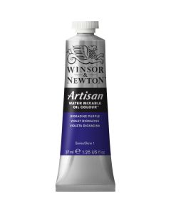 Winsor & Newton Artisan Water Mixable Oil Paint Tube Series 1 Dioxazine Purple 37ml