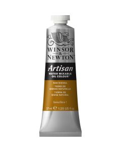 Winsor & Newton Artisan Water Mixable Oil Paint Tube Series 1 Raw Sienna 37ml