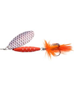 Abu Garcia Reflex Red Spinner 65mm 18g Holo Roach