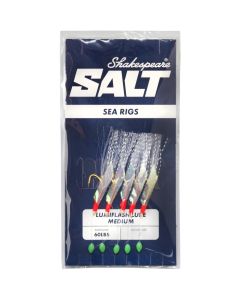 Shakespeare Salt Lumiflash Lure Medium Size 1/0 5 Hook