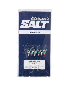 Shakespeare Salt Sandeel Rig Size 12 6 Hook