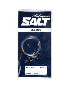 Shakespeare Salt Bass Rig Size 4/0 1 Hook