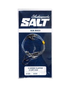 Shakespeare Salt Hook Flapper (2UP) Size 1/0 2 Hook