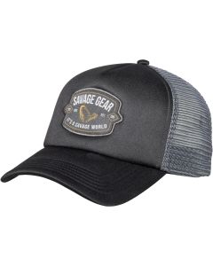 Savage Gear Badge Trucker Cap Black